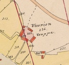 Suodenniemen vanhoista kartoista kiinnostuneille on paljon uutta katseltavaa. Tässä ote Putajan isojakokartasta, jossa näkyvät Vuorion torpan pihapiiri ja lähimmät tilukset 1910-luvulla.